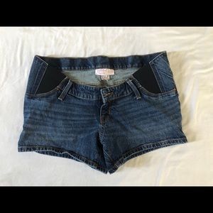 Maternity Jean Shorts